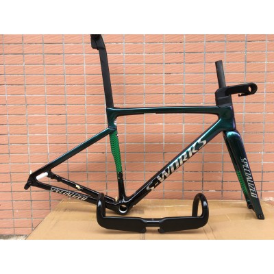 Carbon Fiber Road Bicycle Frame S-Works Tarmac SL7 Frameset Disc Brake  Green Chameleon - S-Works SL7 Disc Brake